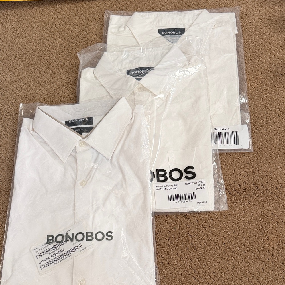 Bonobos Men's Bundle Dress Shirts - M
